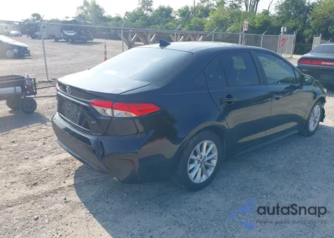 2020 Toyota Corolla Le из США, поврежденный, VIN 5YFEPRAE9LP120583